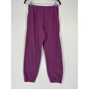 Xirena Jogging Pants - Purple, Drawstring, Pockets - Size XS